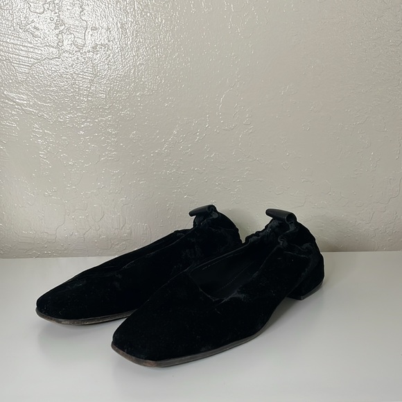 COS Black Velvet Women's Shoes - Picture 8 of 12